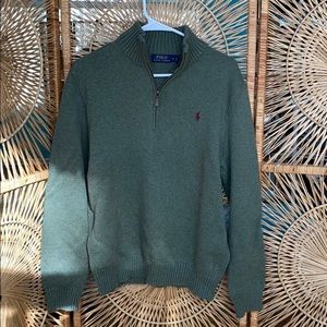 3 for $15 Men’s 1/4 Zip Polo Sweater